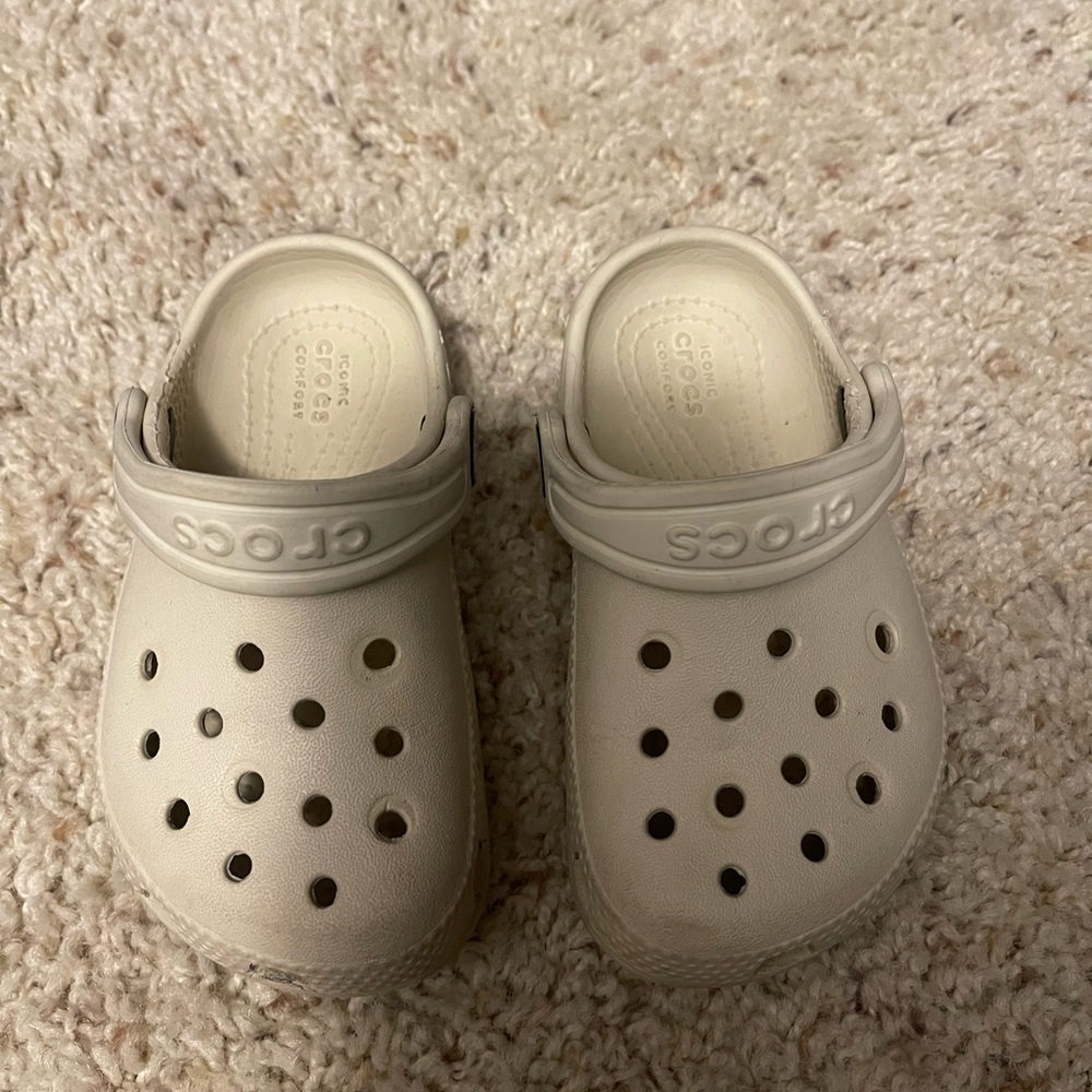 Crocs Kids Classic Clog - Cream